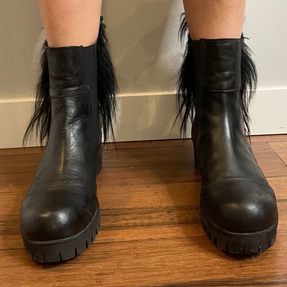 Papucei Handcrafted Ponytail Chelsea Boots -39- - Picture 8 of 17